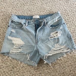 A&F boyfriend shorts